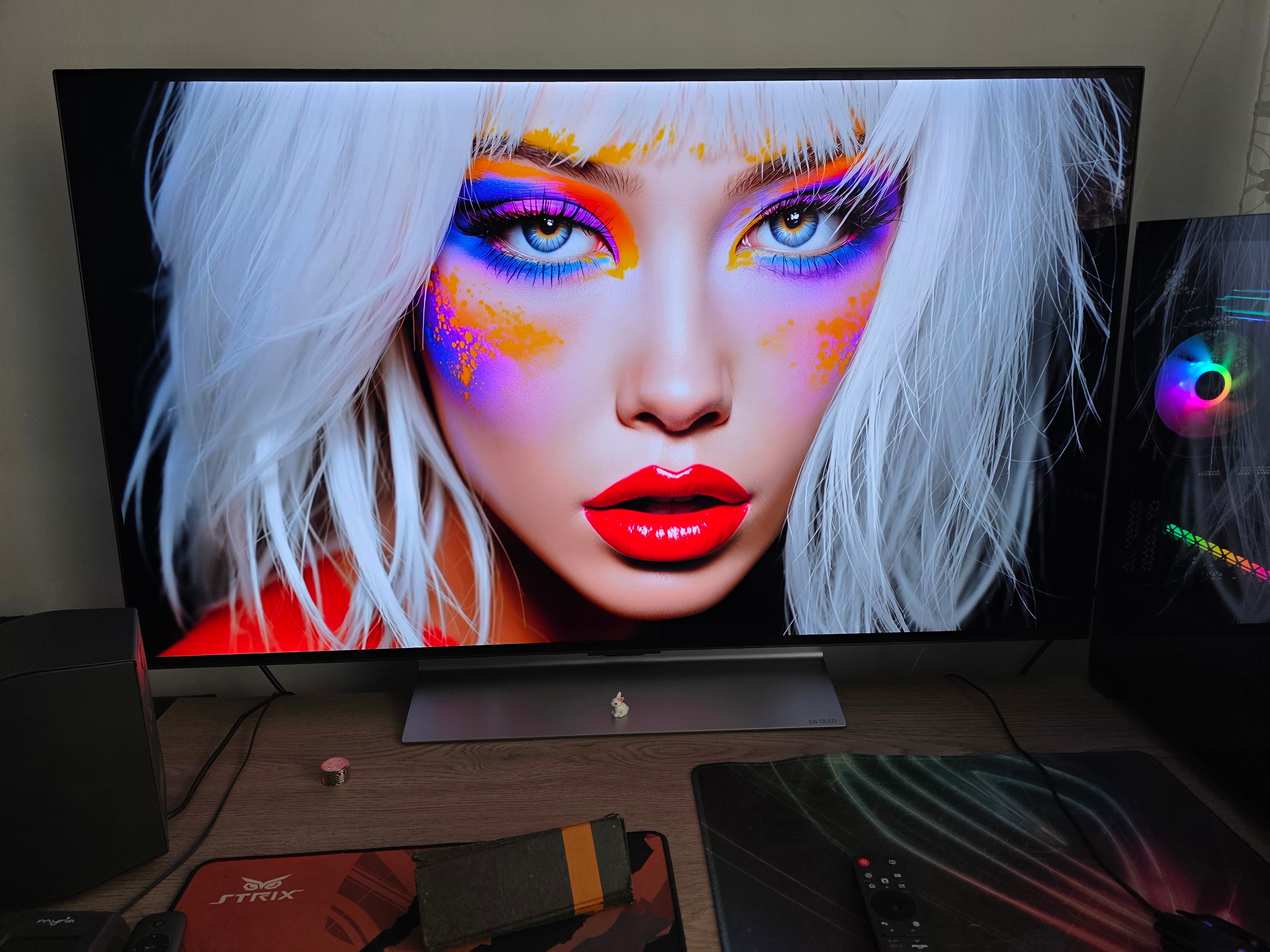 Televizor LG OLED evo 55G53LS, 139 cm, Smart, 4K Ultra HD, 100 Hz, Clasa E (Model 2025)