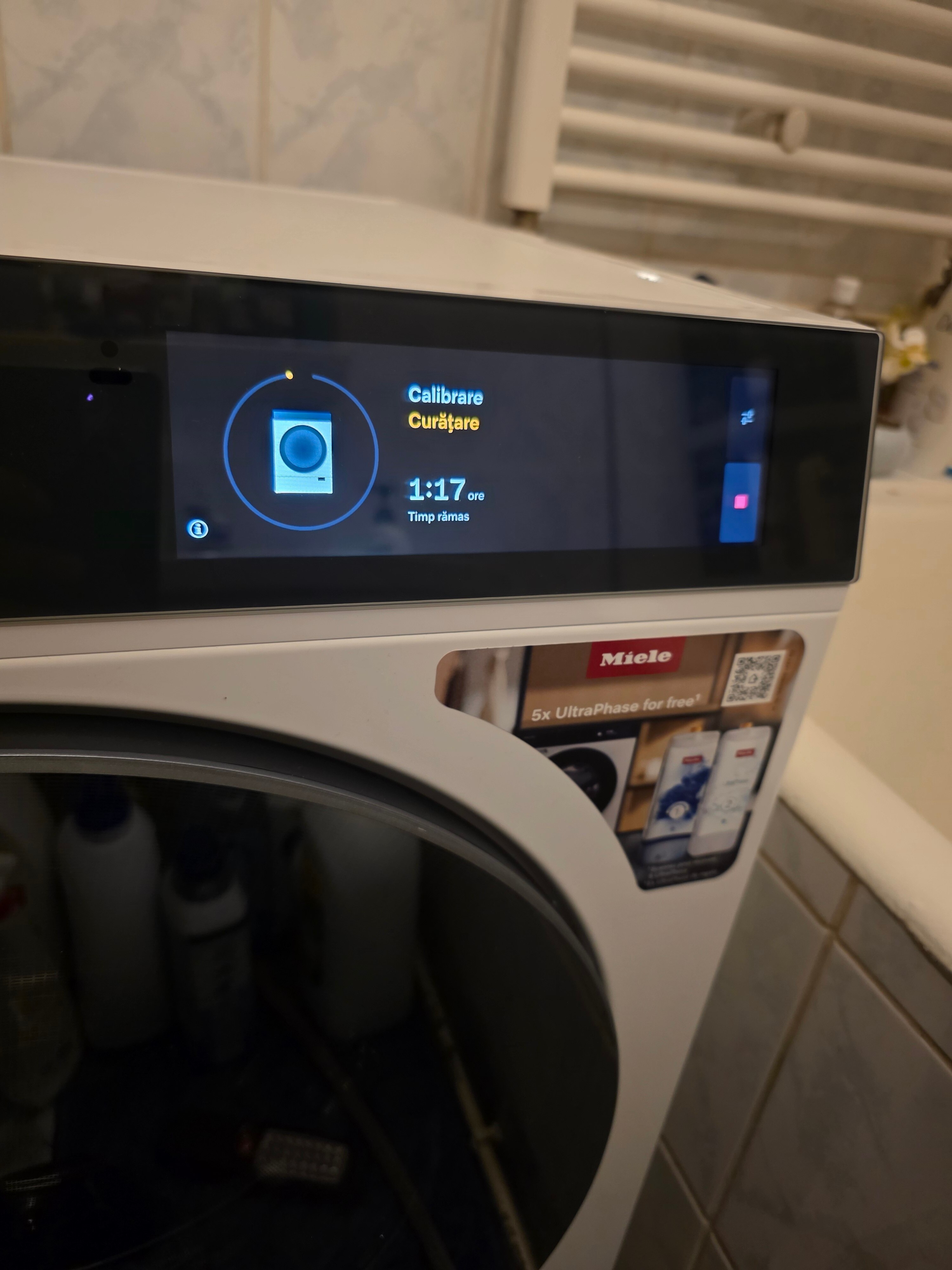 Masina de spalat rufe Miele WQ 1000 WPS, Nova Edition, 9 kg, 1600 rpm, clasa A, 60 cm, Alb