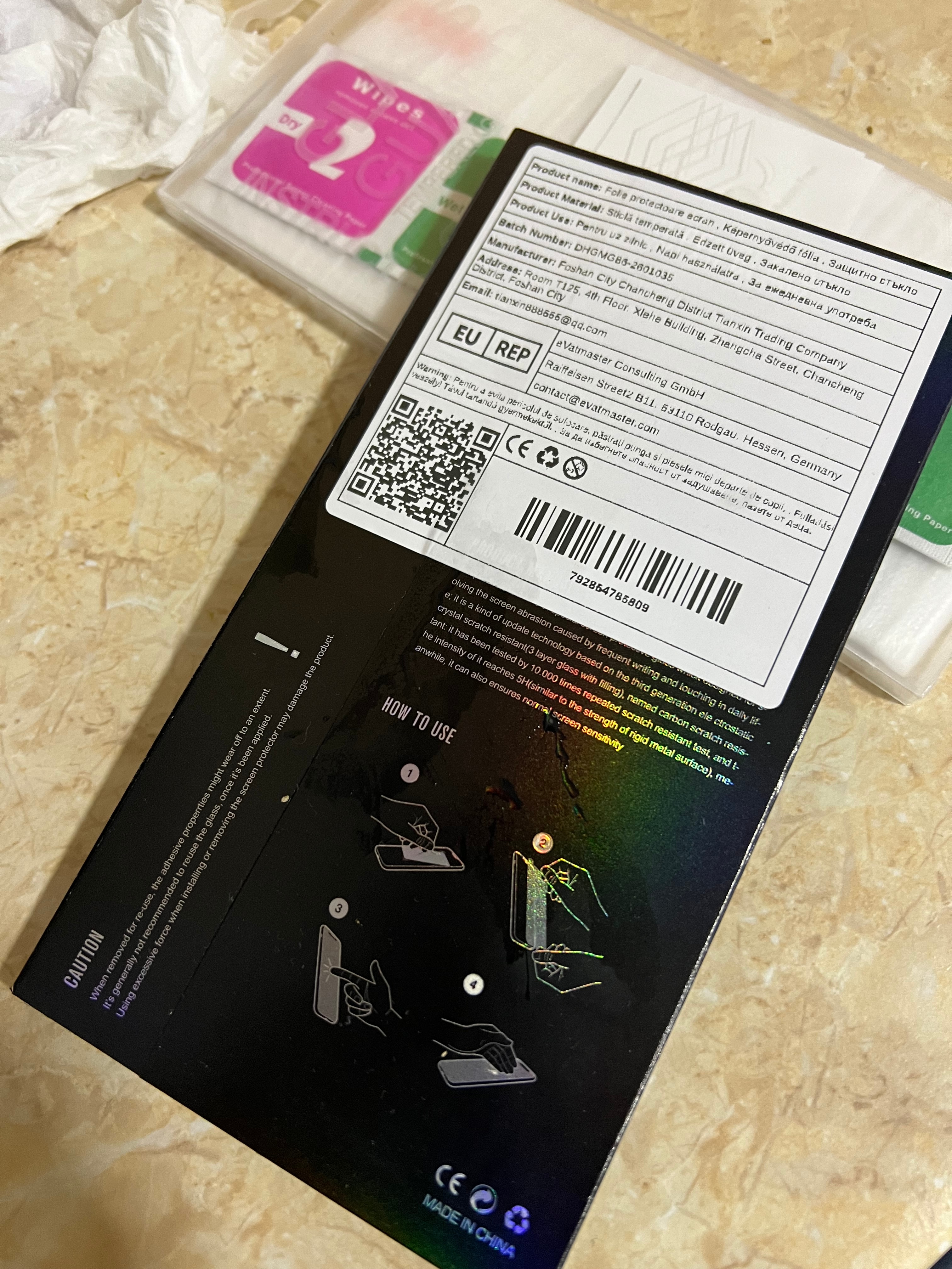 Set 2 Folie Sticla pentru Motorola G86/G86power – Sticla Securizata 9H+, Claritate Super HD, Tratament Oleofob Electronic, Anti-Amprenta, Sensibilitate Touch Avansata, Acoperire Completa Compatibila cu Husa