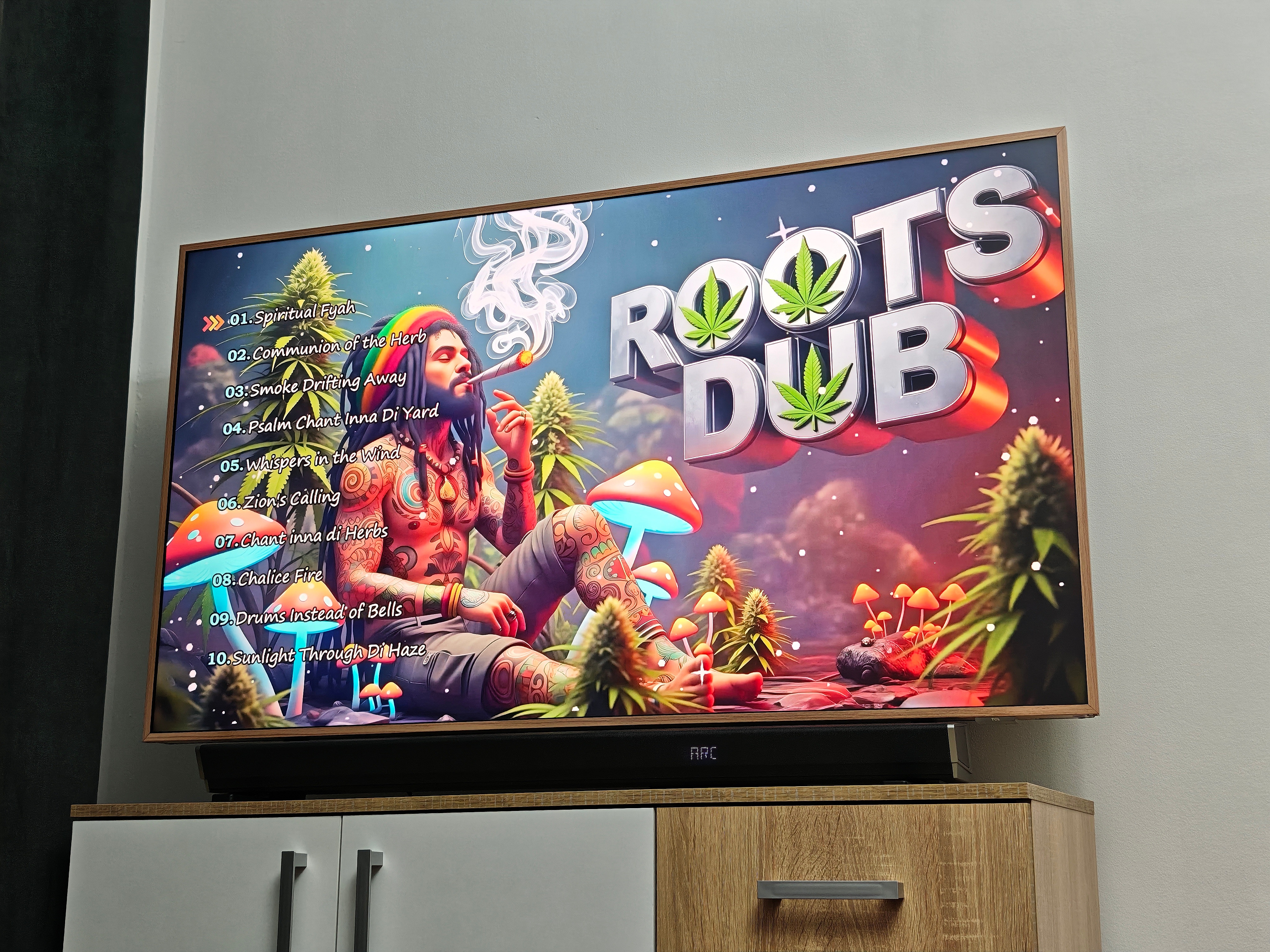 Televizor TCL MiniLed Art 75A400 Pro, 189 cm, Smart Google TV, 4K Ultra HD, 144Hz, Clasa E (Model 2026)