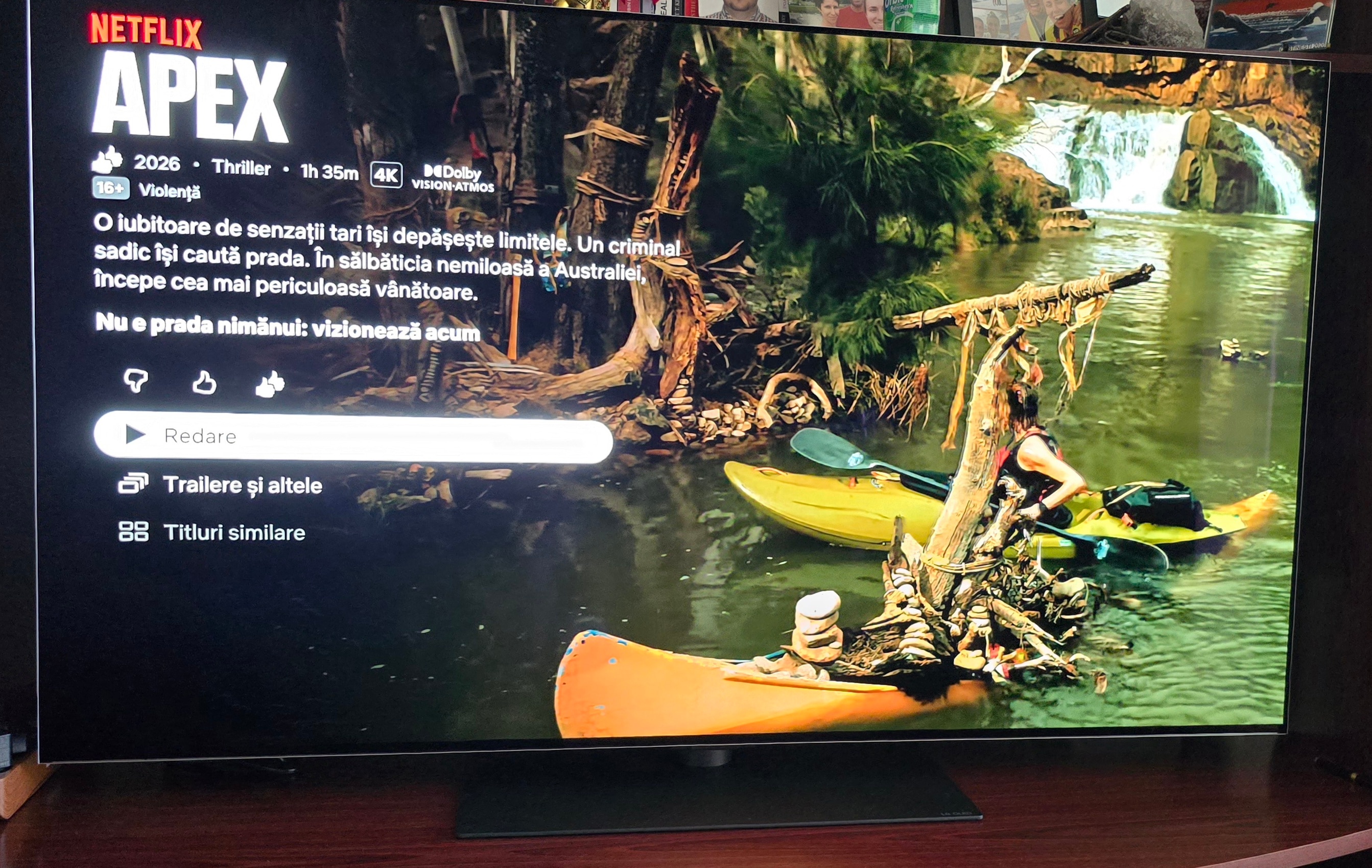 Televizor LG OLED evo 55G53LS, 139 cm, Smart, 4K Ultra HD, 100 Hz, Clasa E (Model 2025)