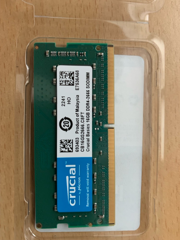 Memorie Crucial laptop sodimm DDR4 16GB 2666MHz CL 19 - eMAG.ro