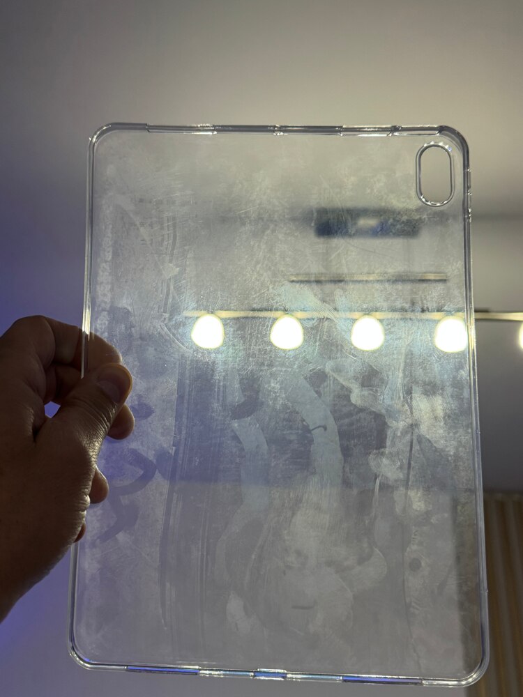 Husă tabletă compatibilă cu iPad Air 7 (2025, M3, 11 inch) - Husă tabletă din silicon transparent XPRO