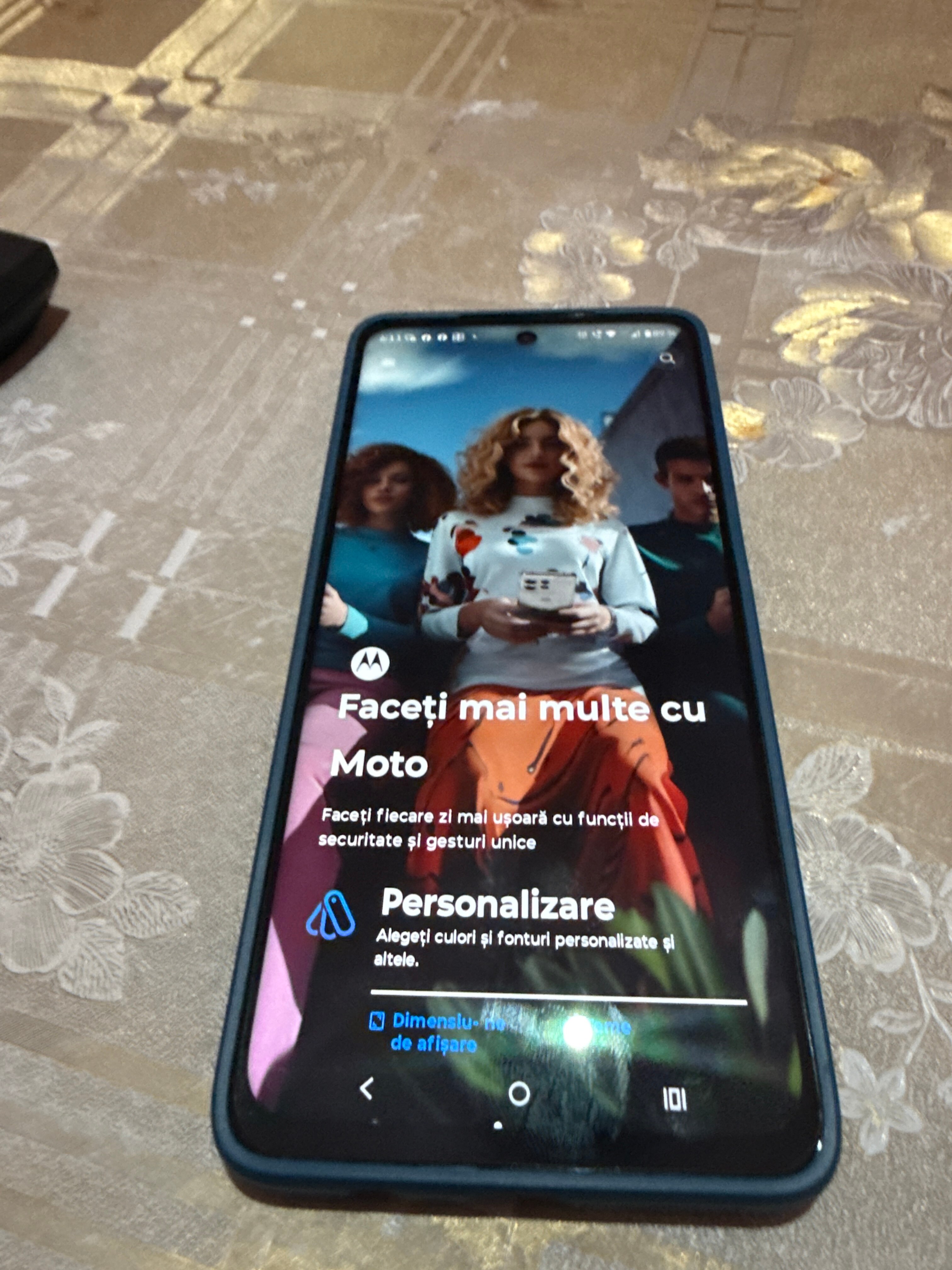 Telefon mobil Motorola Moto g57 Power, 12GB RAM, 256GB, 5G, Pantone Pink Lemonade