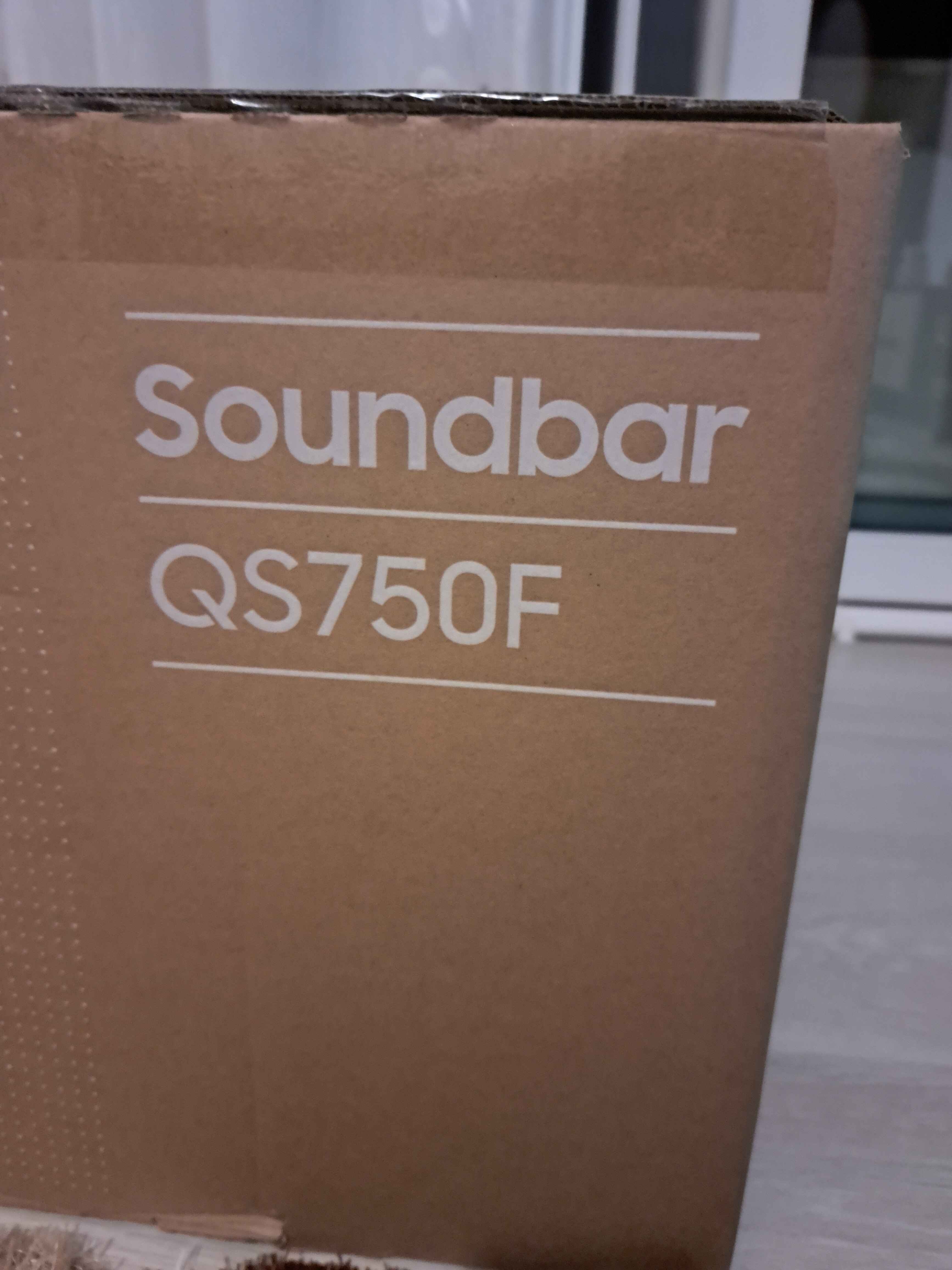 Soundbar Samsung HW-QS750F, 5.1.2, 465W, Bluetooth, Wi-Fi, Subwoofer & Kit wireless, Wireless Dolby Atmos, HDMI eARC, Negru