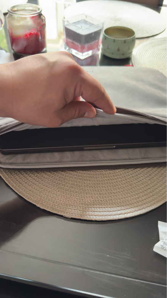 Husa Ugreen Sleeve Pentru Laptop / Macbook Pro / Air, 13 -13.9 inch, Gri