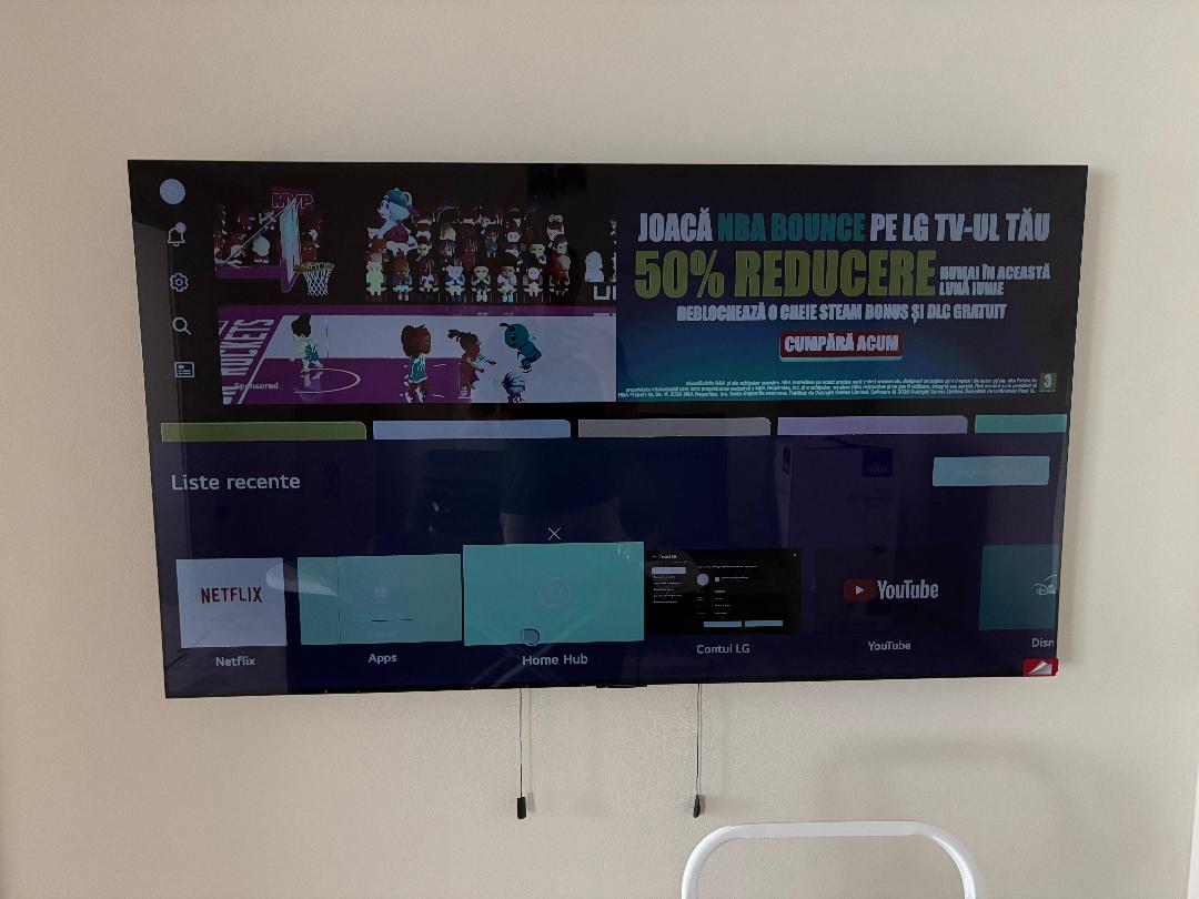 Televizor LG OLED evo 55C52LA, 139 cm, Smart, 4K Ultra HD, 100 Hz, Clasa F (Model 2025)