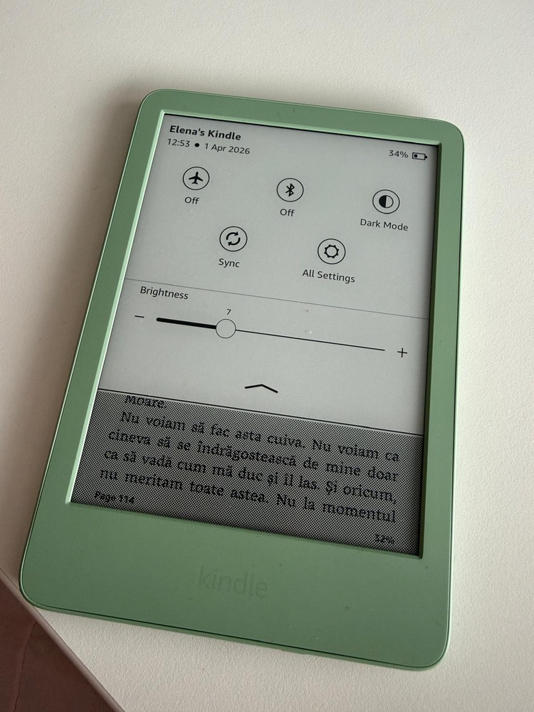 eBook Reader Amazon Kindle 2024 (11th Gen), 16 GB, Display 6