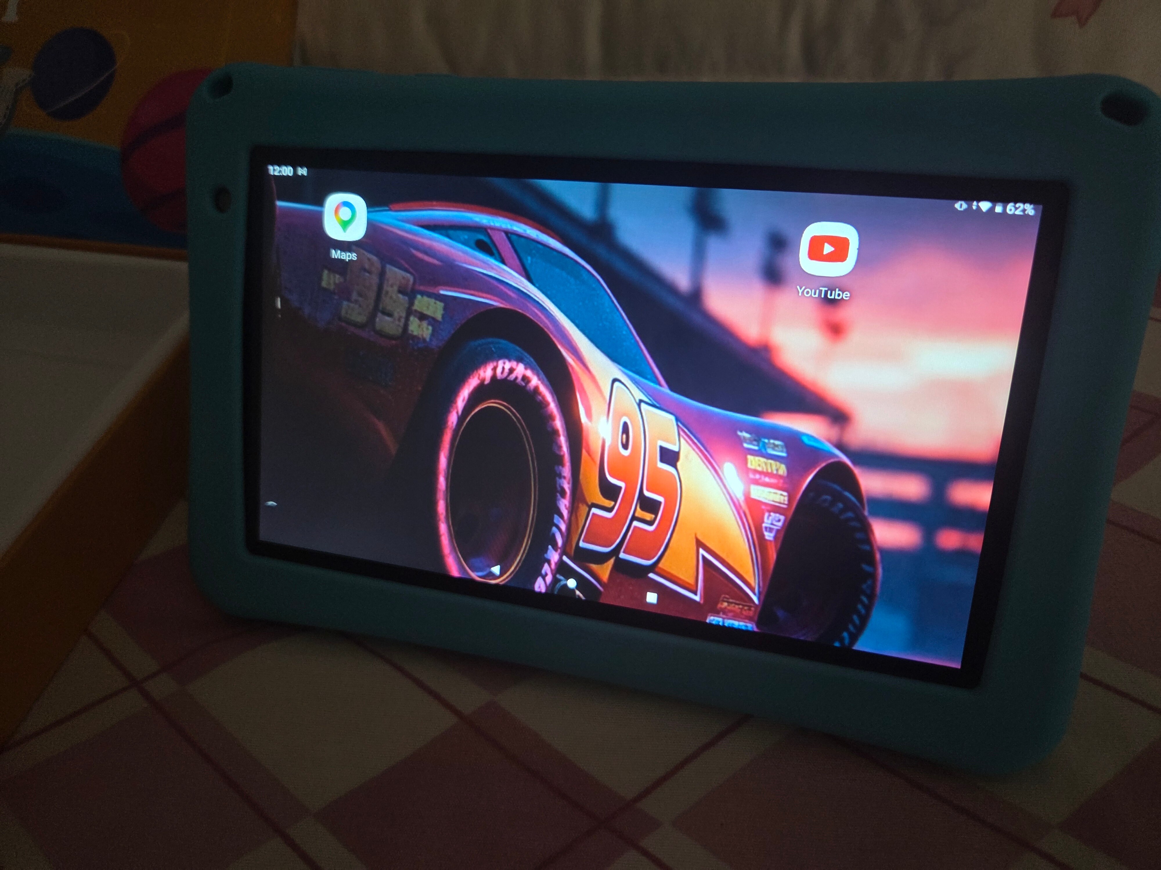 Tableta copii 7 inci，BRILLAR Tableta Android 13, octa-core，8GB RAM，64GB，WIFI，Bluetooth, Albastru cer
