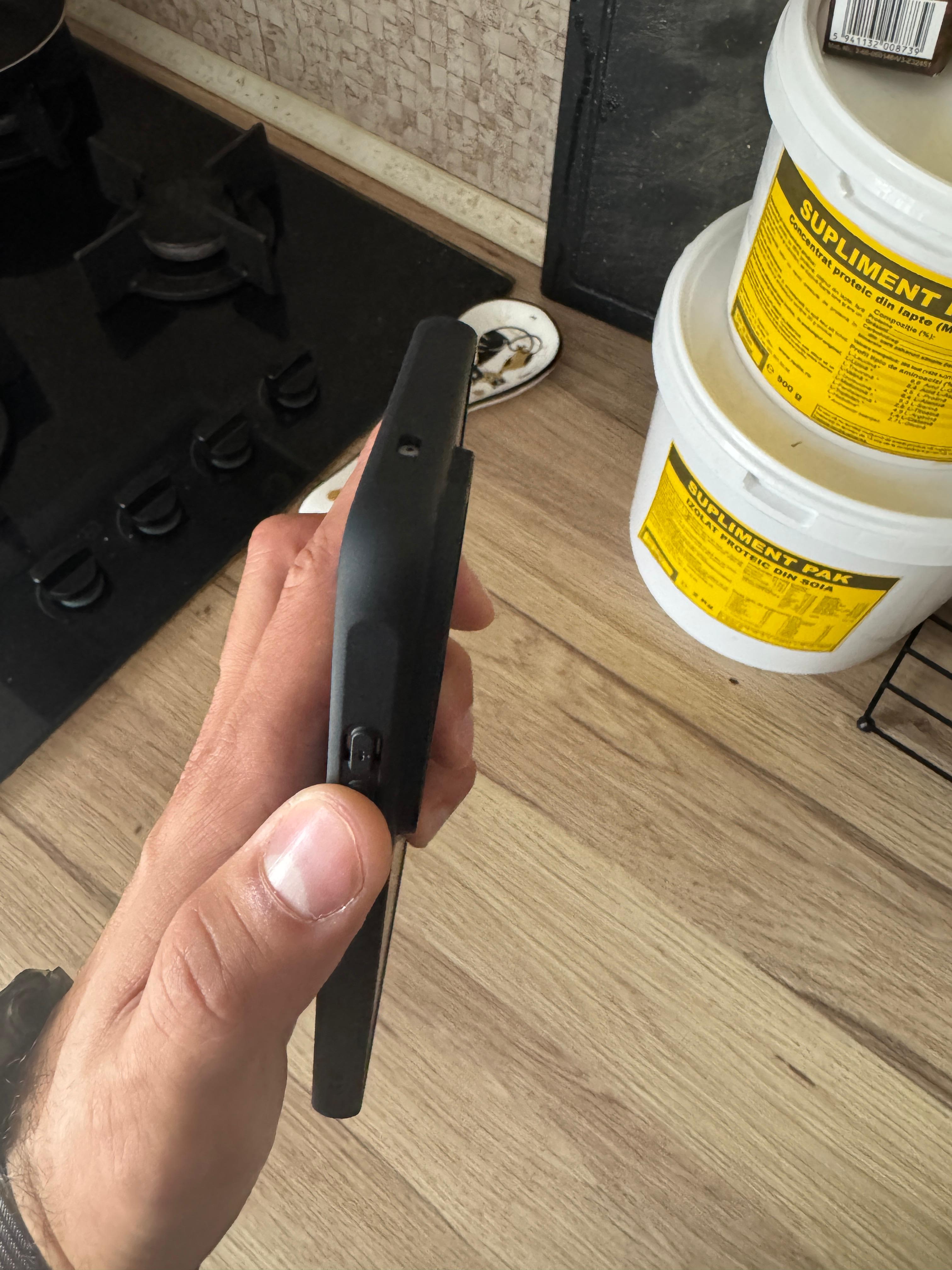 Husa Matte MagSafe pentru Samsung Galaxy S26 Ultra, protectie completa, contur Negru