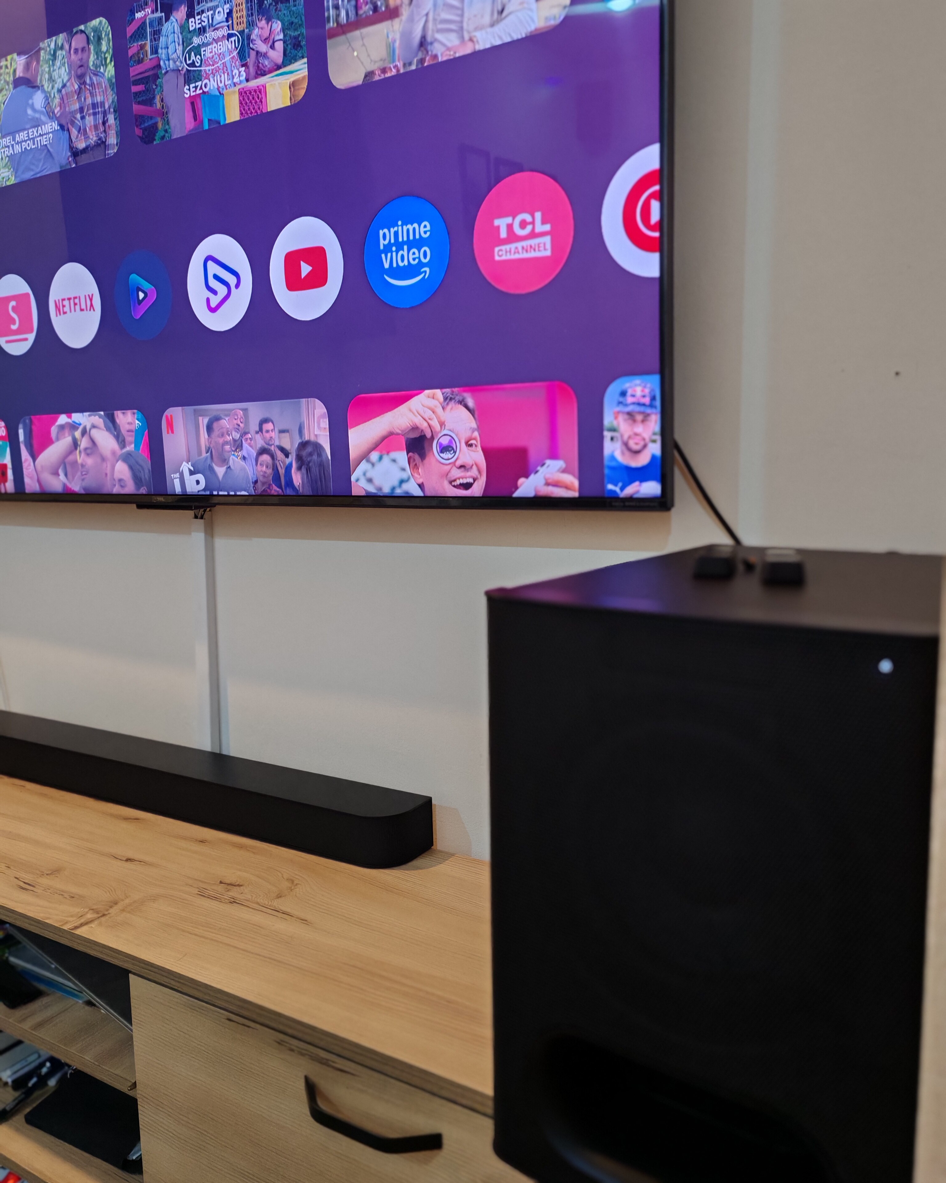 Soundbar Sony BRAVIA Theatre System 6 HT-S60, 5.1ch, 1000W, Dolby Atmos, DTS:X, AI Voice Zoom 3, Mod Multi Stereo Party, Bluetooth 5.3, Negru