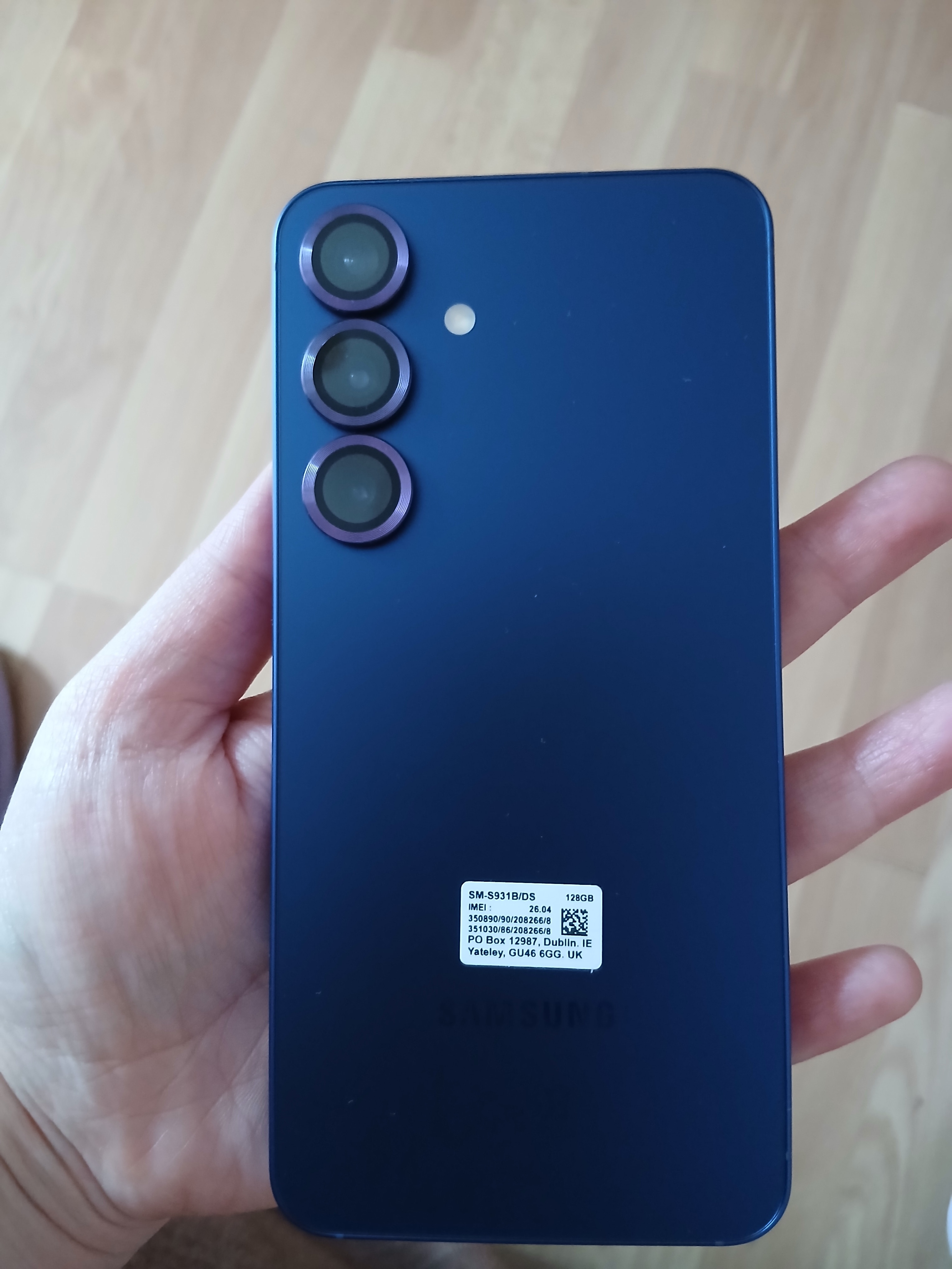 Telefon mobil Samsung Galaxy S25, Dual SIM, 12GB RAM, 128GB, 5G, Navy
