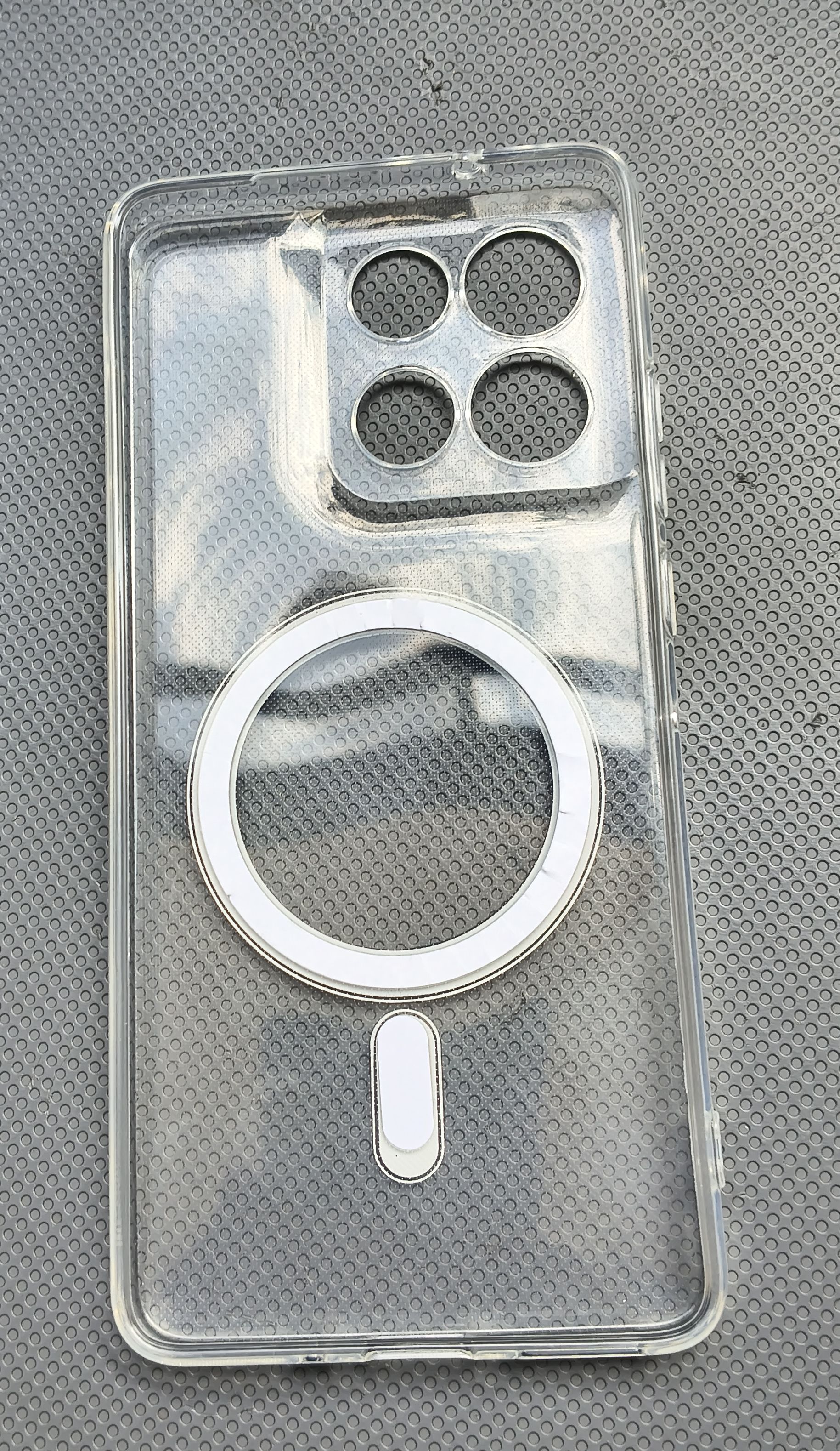 Husă PCS pentru Motorola Moto G86 5G, Transparent, Silicon
