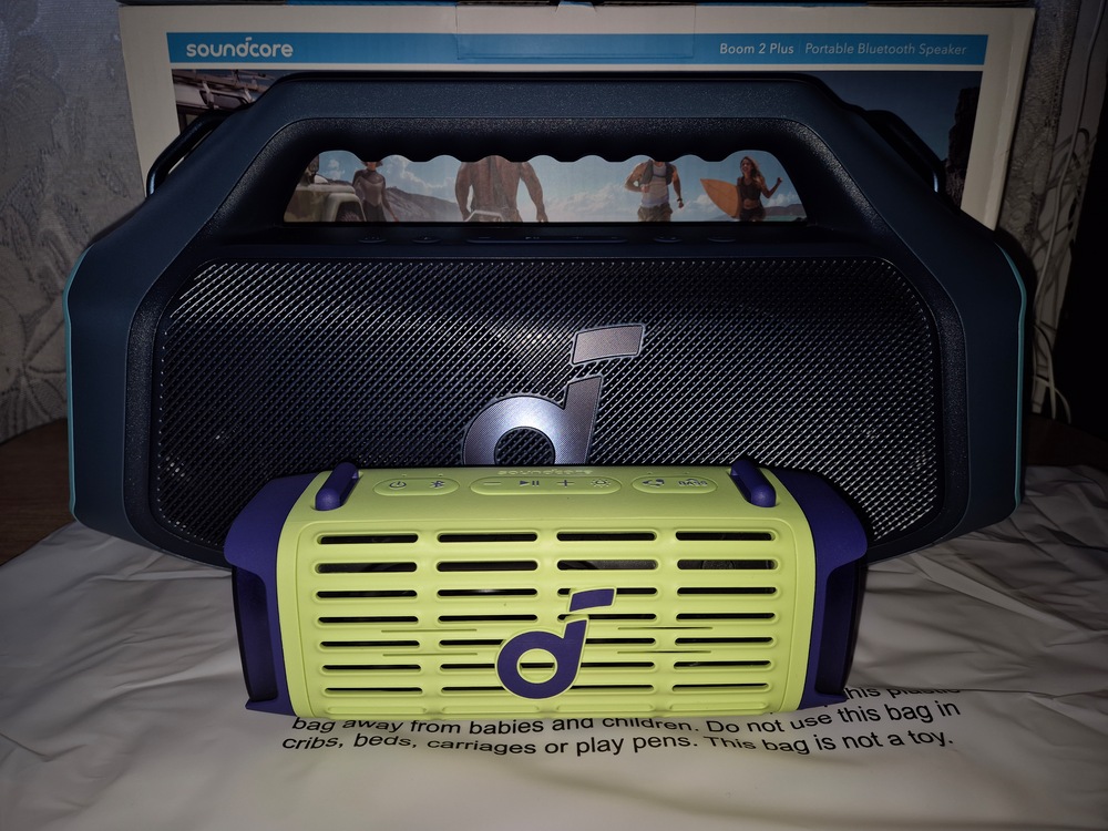 Boxa portabila Anker Soundcore Boom 2 Plus, 140W, BassUp 2.0, IPX7