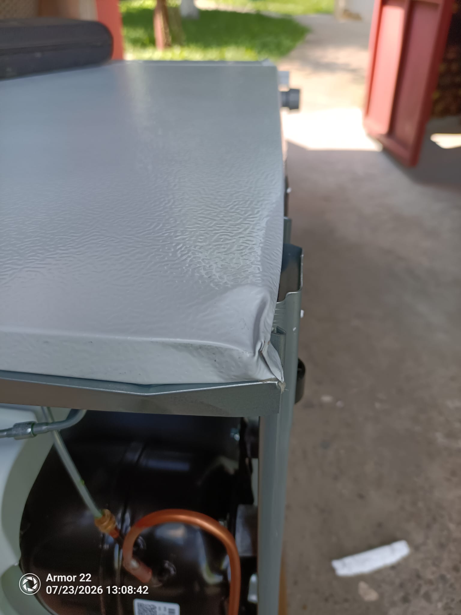 Frigider cu doua usi Albalux AXDF293E, 204L, Clasa E, H143 cm, Alb