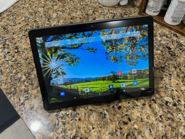 Tableta 10 inci, Android 13, 8GB RAM+ 128GB ROM, Camera dubla, Baterie de 6000mAh, Negru