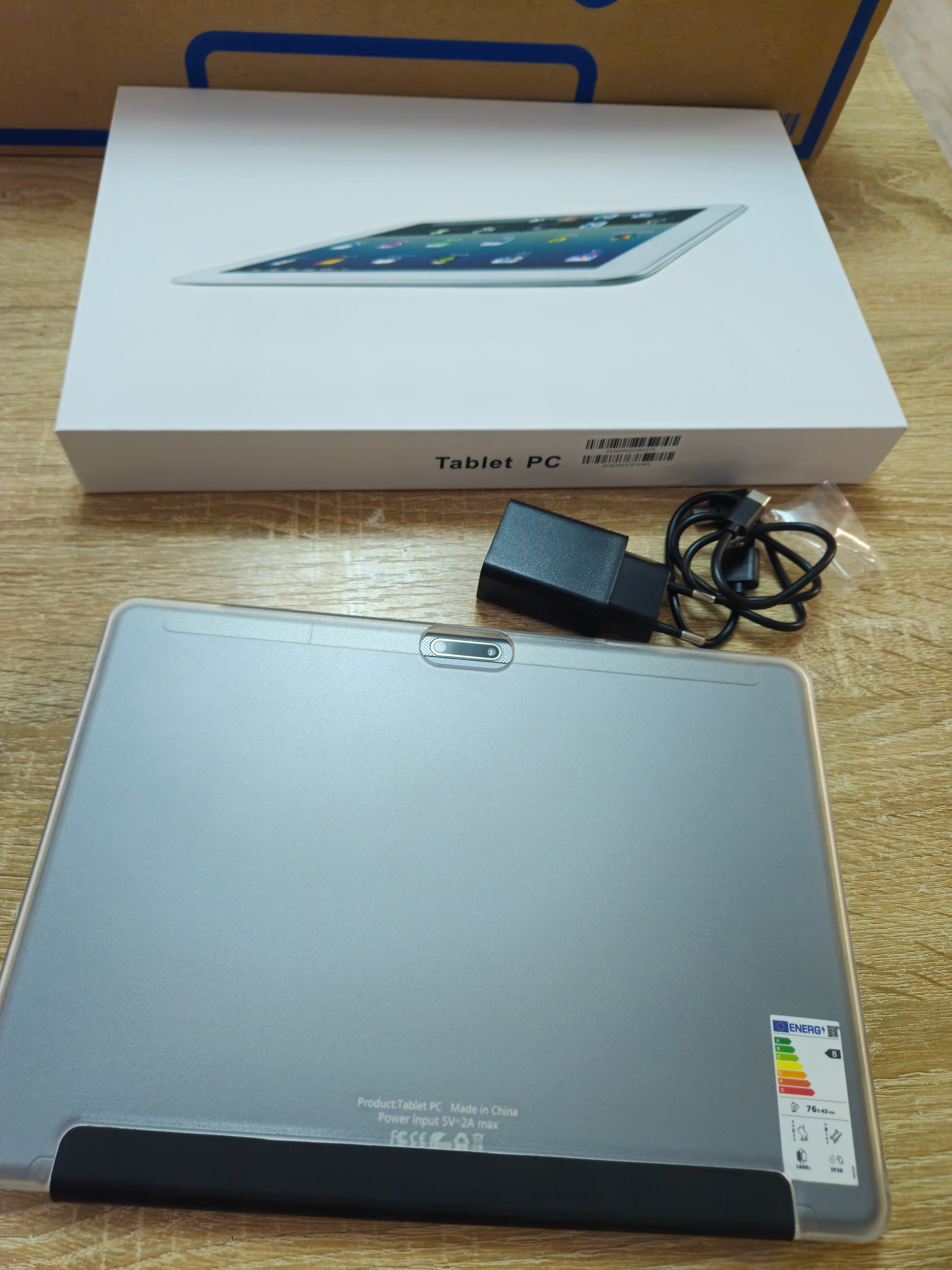 Tableta 10 inci, Android 13, 8GB RAM+ 128GB ROM, Camera dubla, Baterie de 6000mAh, Negru