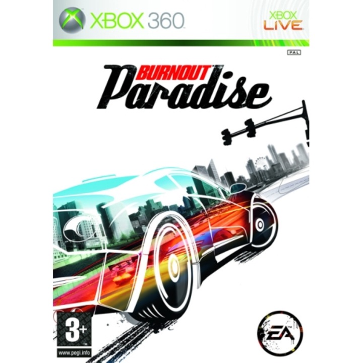 Burnout Paradise játék Xbox 360-hoz