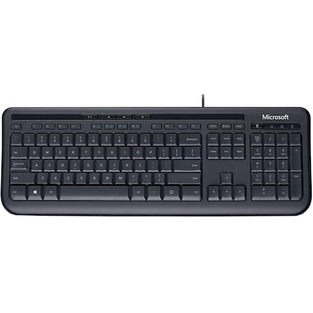 Tastatura Microsoft Wired Keyboard 600, USB, Negru