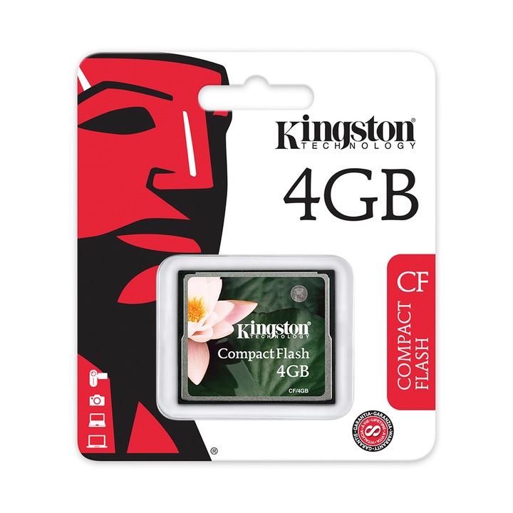 Kingston Compact Flash memóriakártya 4GB