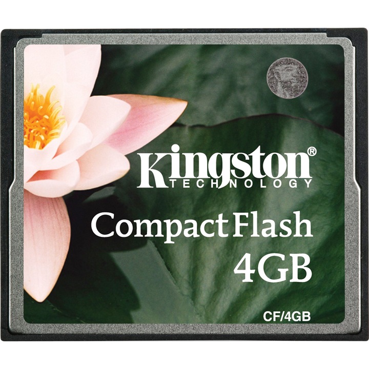 Card de memorie Kingston Compact Flash, 4GB