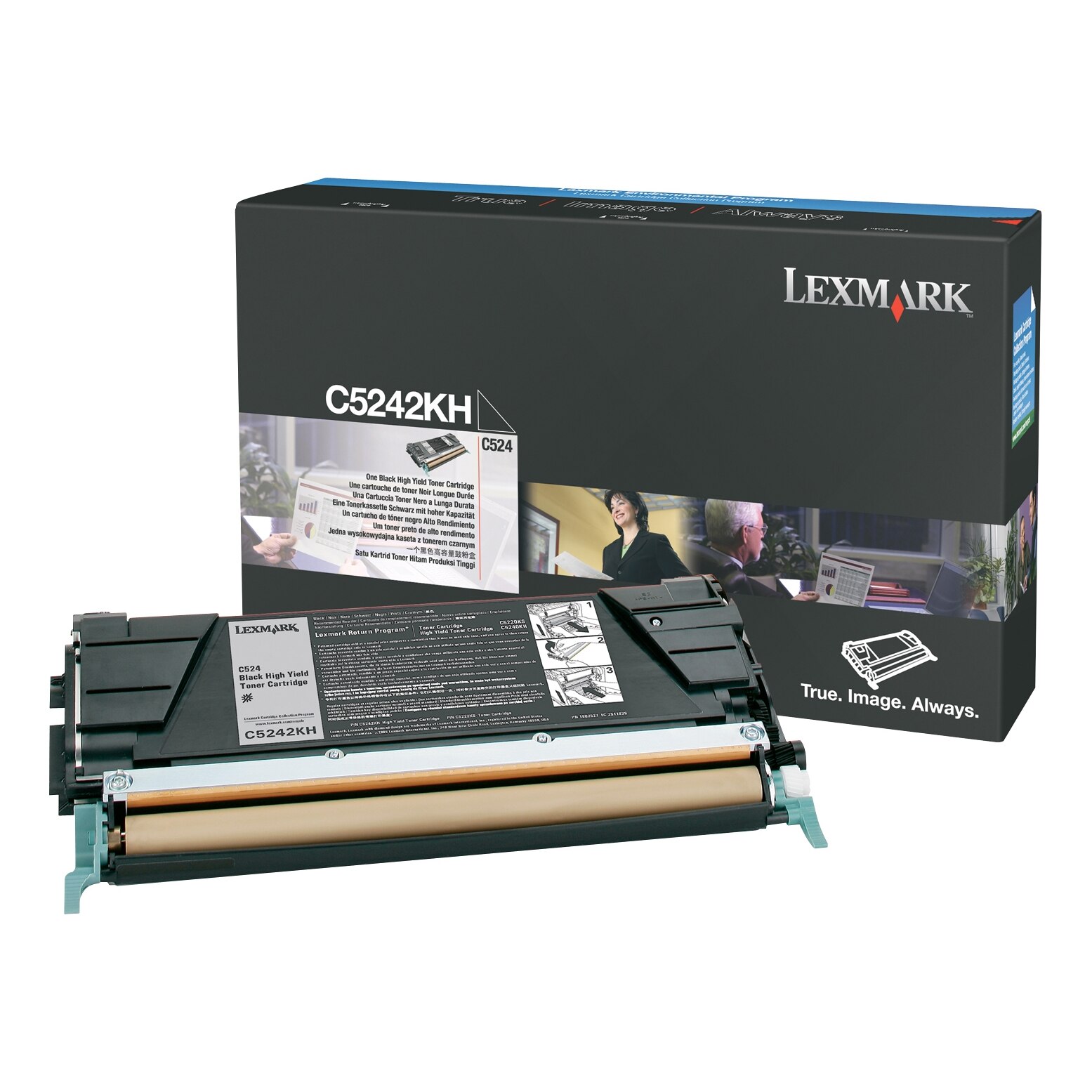 Toner Lexmark C5242CH Cyan