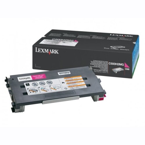 Toner Lexmark 0C500H2MG Magenta