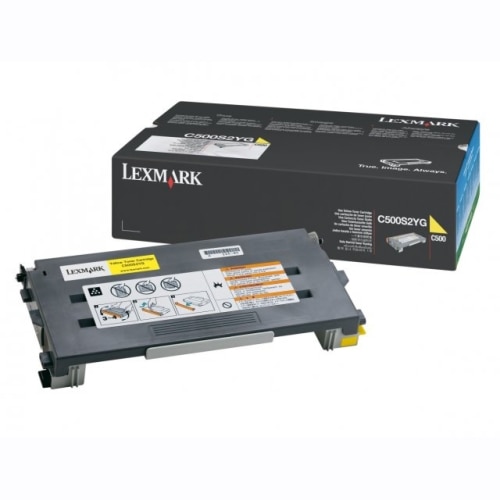 Toner Lexmark C500S2YG Galben