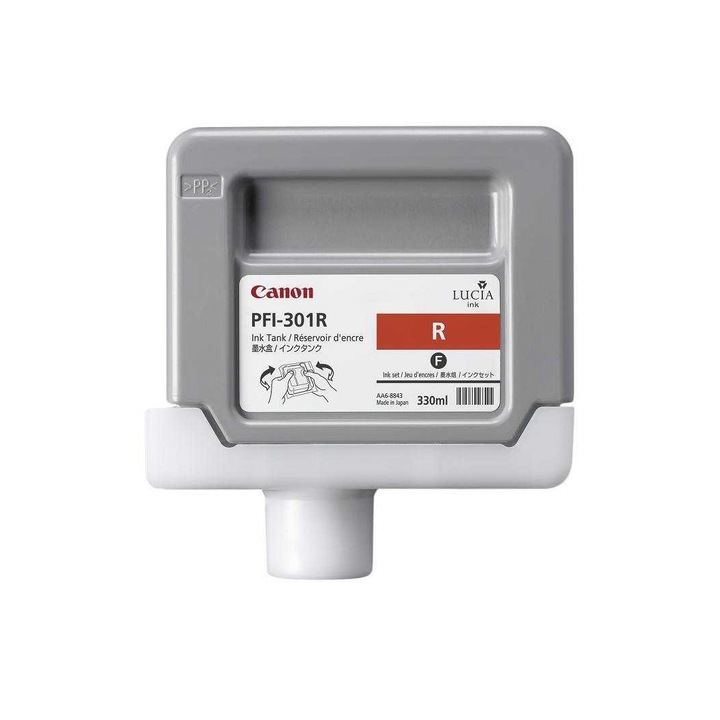 Cartus Canon PFI-301R Rosu