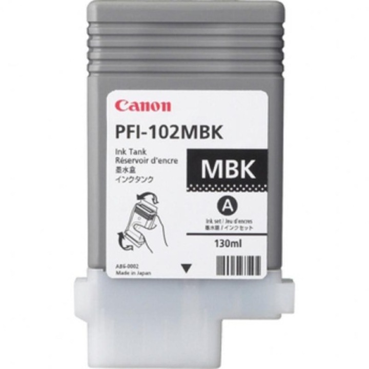 Canon PFI102MB tintapatron, Matt fekete