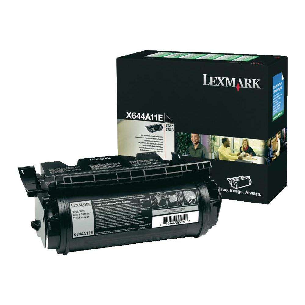 Toner Lexmark x644A11E Negru