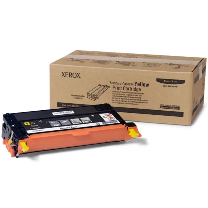 XEROX 113R00721 Toner, sárga