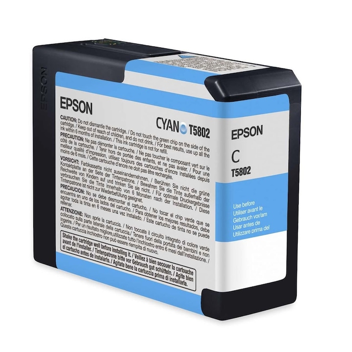 Epson C13T580200 Tintapatron, CIán