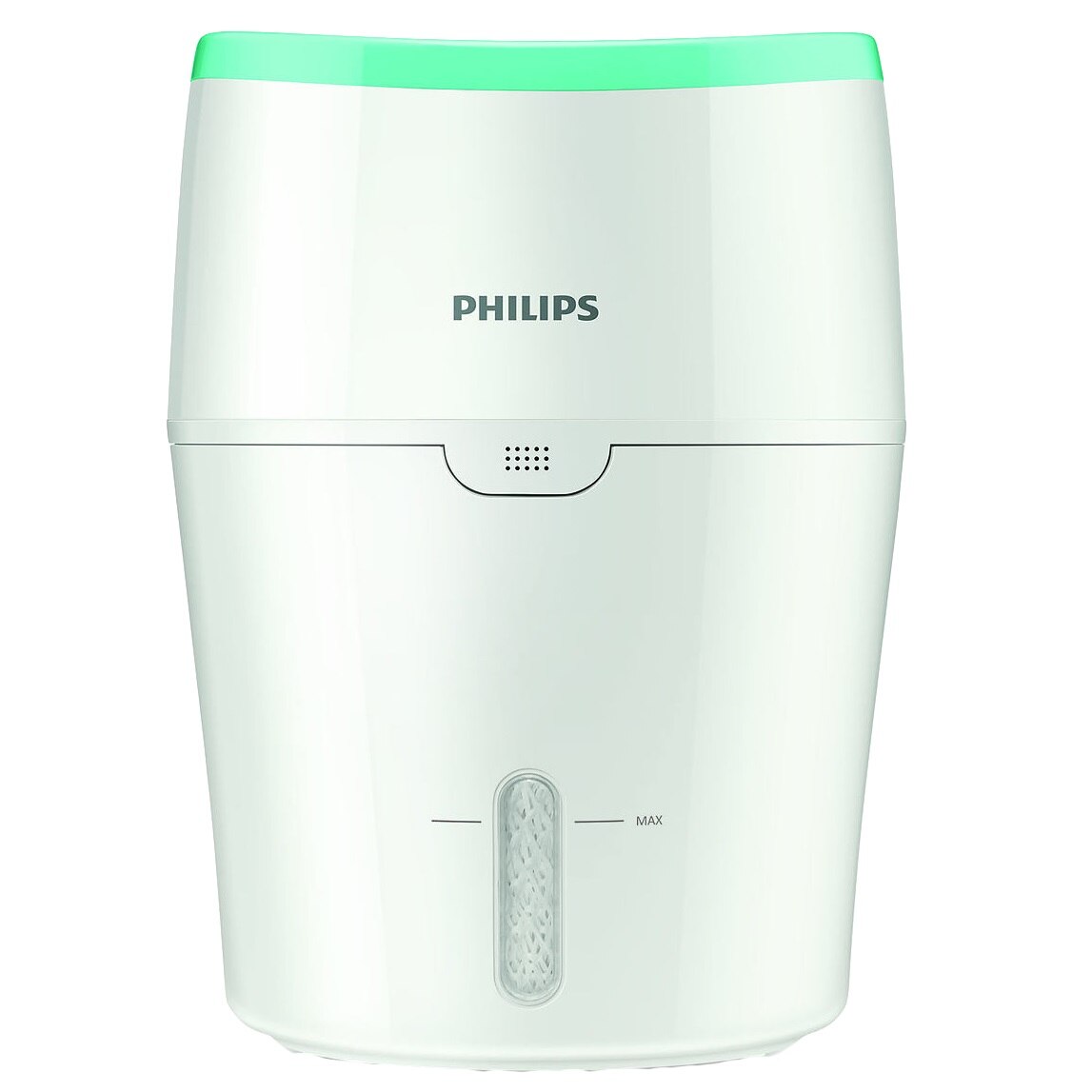 Топ 5 овлажнители за въздух: G-Merc, Xiaomi, Concept, Medisana, Philips 10 Philips HU4801/01: Изпарителен с 26 dB за спалня