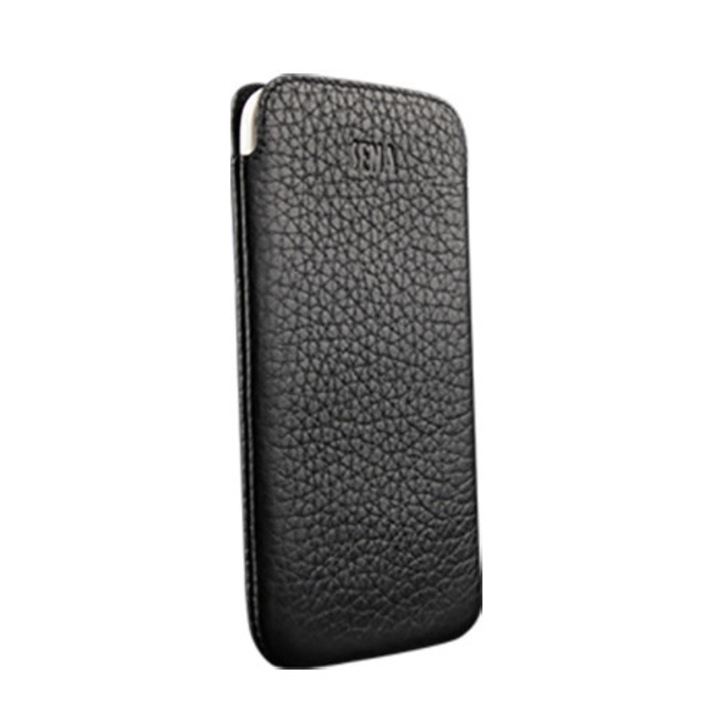 Калъф от естествена кожа SENA UltraSlim - за HTC One X - черен