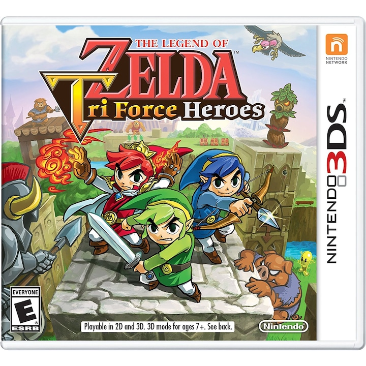 Игри THE LEGEND OF ZELDA: TRI FORCE HEROES за 3DS
