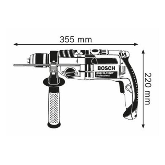 BOSCH GSB 21-2 RCT ,Professional 