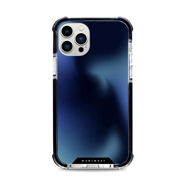 Калъф, Mobiwear - Magnet Elite Bumper - D037D за iPhone 12 Pro, Тъмно Синьо