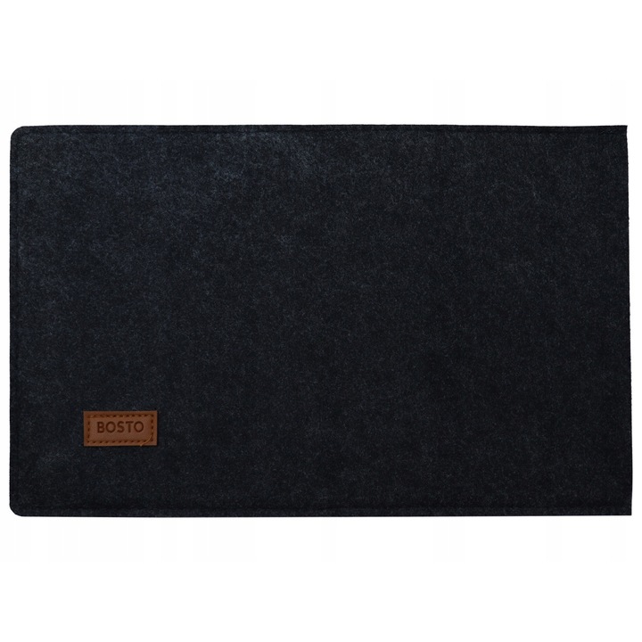 Husa, Bosto, Bostoacc-04, Imitatie Piele, Protectie Impotriva Zgarieturilor, Complet Originala Cu Logo-Ul Producatorului, Universala, Negru