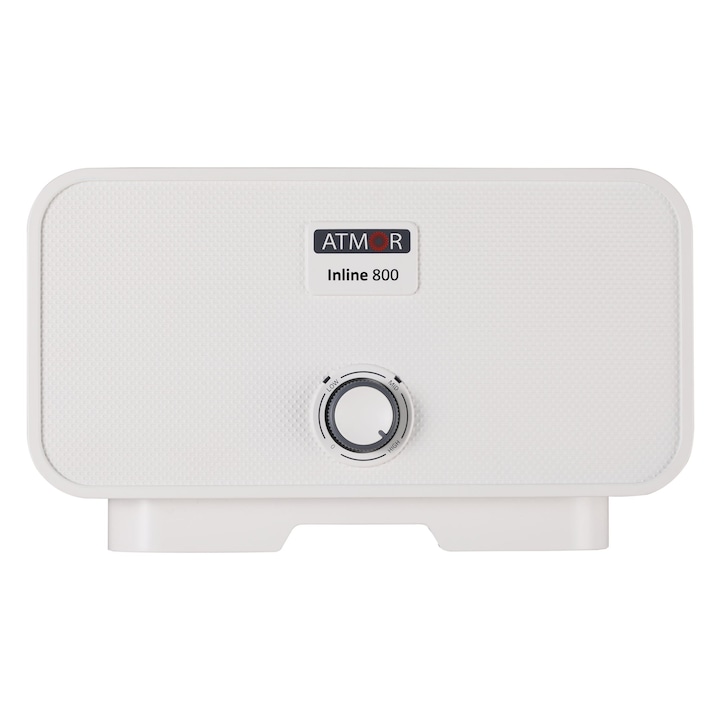 Incalzitor instant de apa, electric, pentru dus si chiuveta, 3 trepte incalzire, 2 kW, 3.5 kW, 5.5 kW, IP24, protectie supraincalzire, termostat, 304 x 178 x 98 mm, alb
