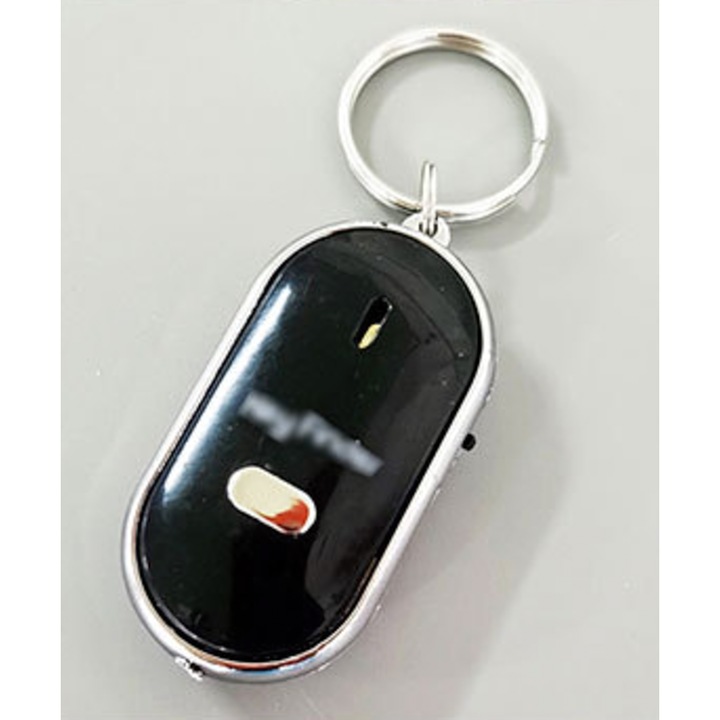 Kreatív többfunkciós kulcstartó kapcsolóval, autókulcs kereső, elvesztésgátló eszköz, függő játék és egyéb apró tárgyak, véletlenszerű szín, Alumínium