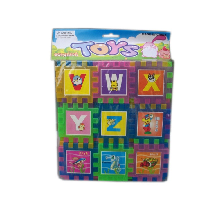 Занимателни сглобяващи се кубчета с картинки Kristaltoys