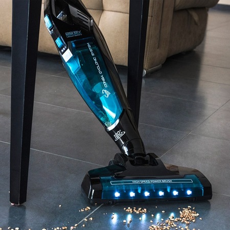 Aspirator 3 in 1, Conga ErgoExtreme 5045, Acumulator Li-Ion 29.6 V, fara sac, filtru HEPA, LED, autonomie 60'