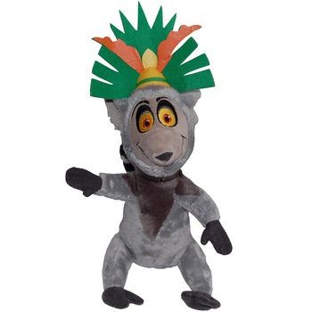Jucarie din plus King Julien, 26 cm Jucarie din plus King Julien, 26 cm