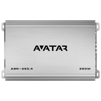 Amplificator auto Avatar ABR-360.4, 4 canale, 360W Amplificator auto Avatar ABR-360.4, 4 canale, 360W
