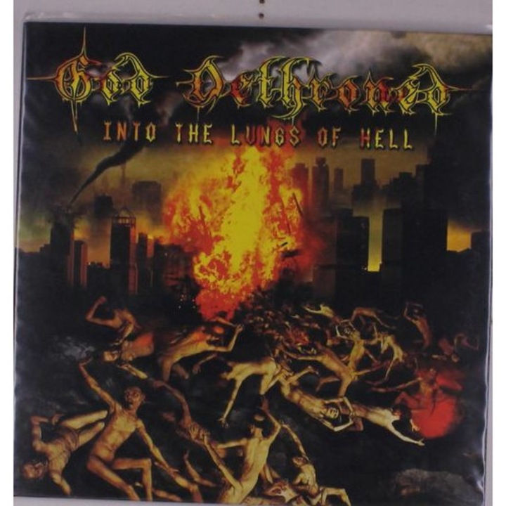 Бог Детрониран - В белите дробове на ада (1 винил)