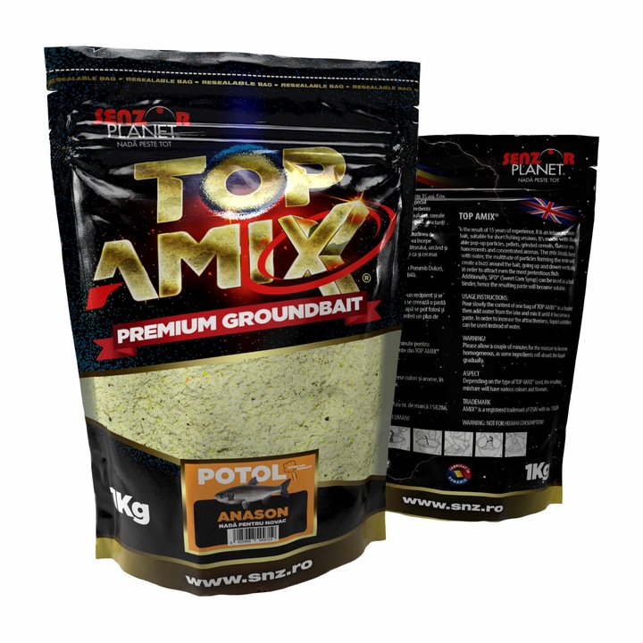 Nada pentru novac TOP AMIX POTOL FUMIGENA, Senzor Planet, Anason, 1 kg