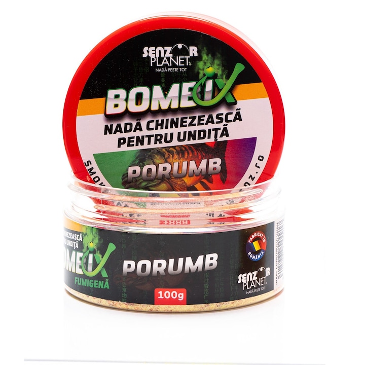 Nada fumigena chinezeasca pentru undita, BOMBIX, Senzor Planet, Porumb, 100 g
