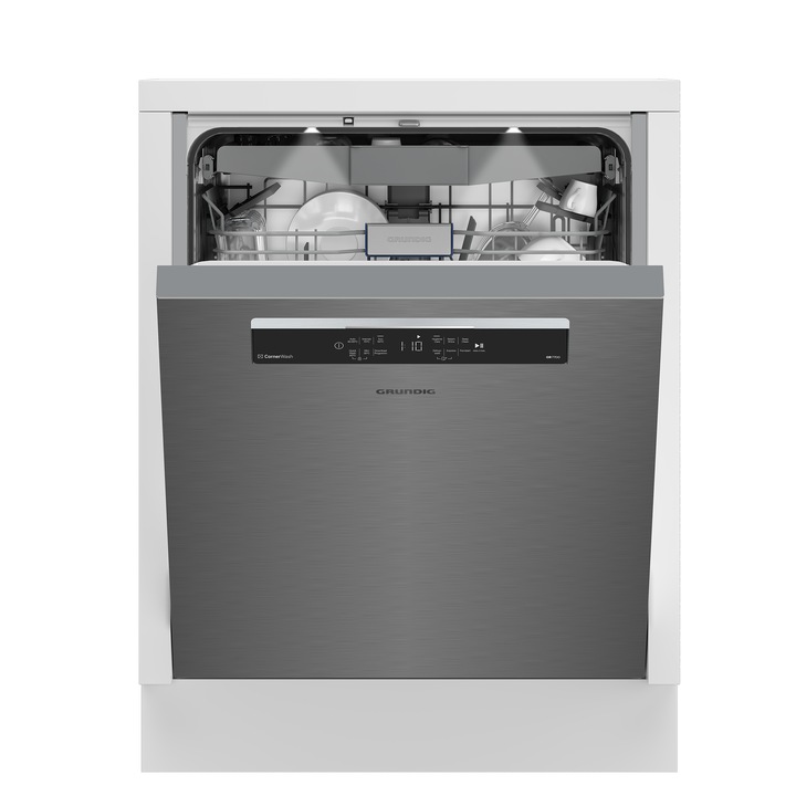 Masina de spalat vase incorporabila GNUP4510XCW Grundig, 60 cm