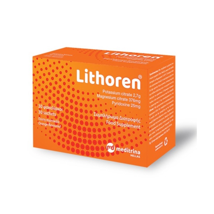 Meditrina Lithoren Orange Flavor 30sachets